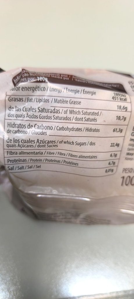 TORTITAS ARROZ CON CHOCOLATE FONDANT (100 gr) SOL NATURAL