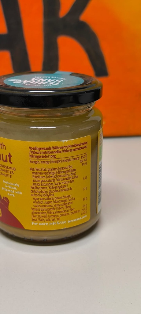 CREMA CACAHUETE S/ SAL Terrasana (250 gr)