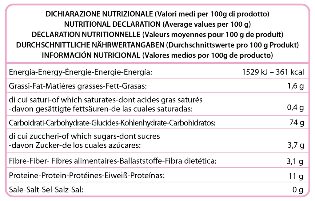 MACARRONES DE SEMOLA Castagno (500 g)