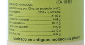 PURE DE SESAMO (320 gr) ALIMENTACION SAIN