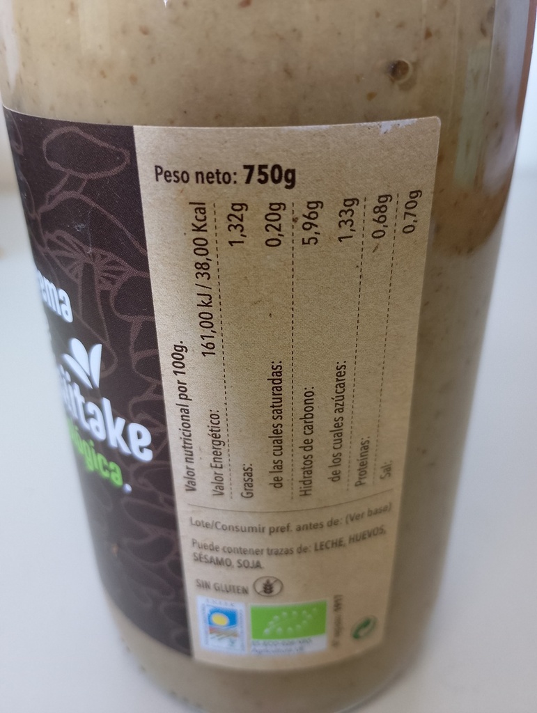 CREMA DE SHIITAKE  Delika2 (750 gr)