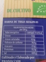 HARINA INTEGRAL TRIGO  ARAGON-03 El Alcaraván (1 kg)