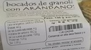 BOCADOS DE GRANOLA CON ARÁNDANOS ( 130 gr)