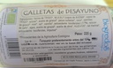 GALLETAS DE DESAYUNO (220 gr)