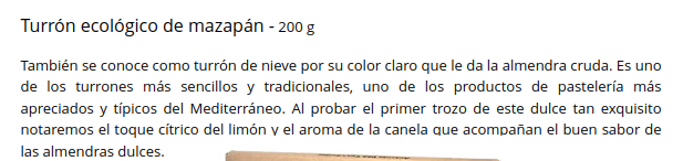 TURRON DE MAZAPAN Massaxuxes (200 gr)