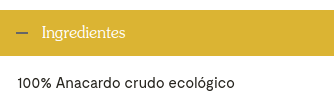 ANACARDO CRUDO Oleander (150 g)