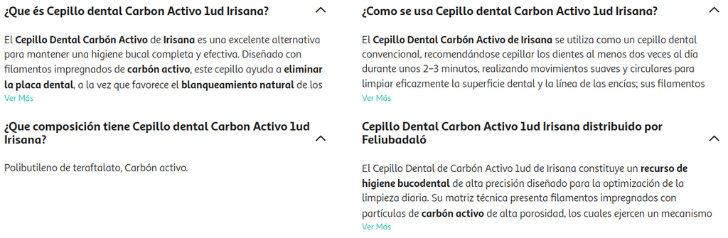 CEPILLO ADULTO CARBON ACTIVO (1 und) Irisana