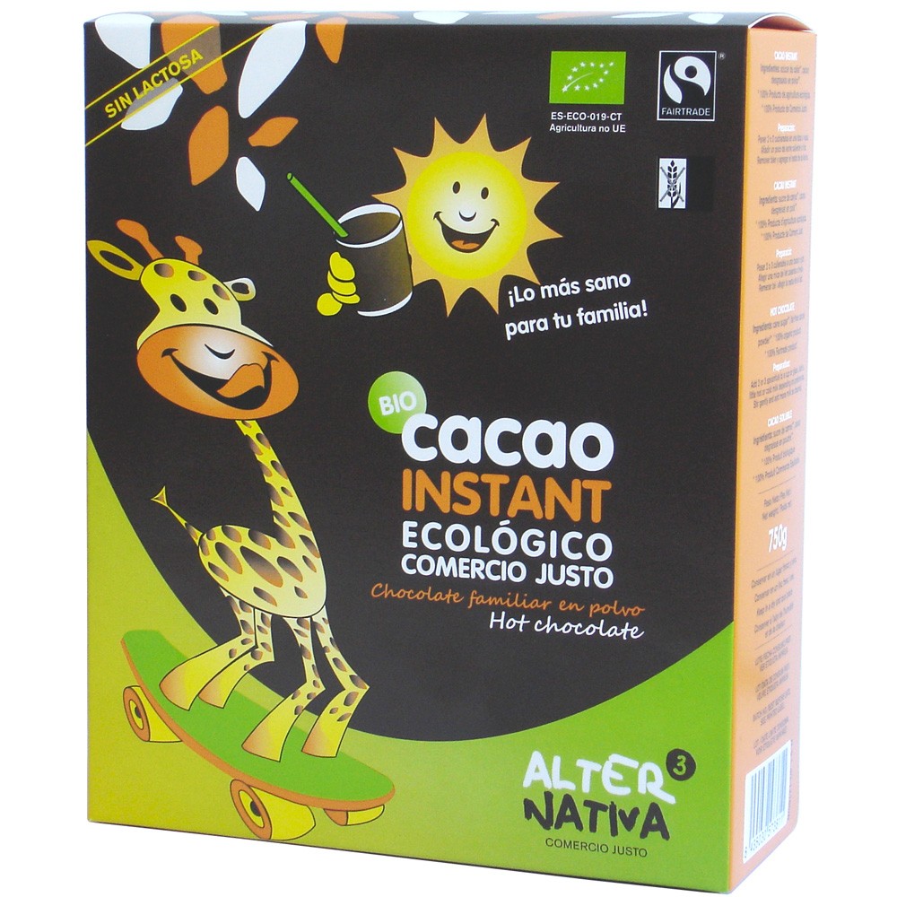 CACAO INSTANTANEO Alternativa (750 gr)