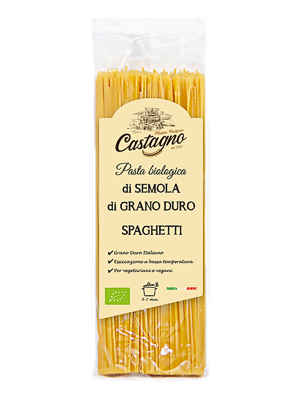 ESPAGUETI DE SEMOLA Castagno (500 g)