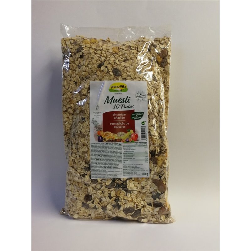 MUESLI 10 FRUTAS DE Granovita (1 kg)
