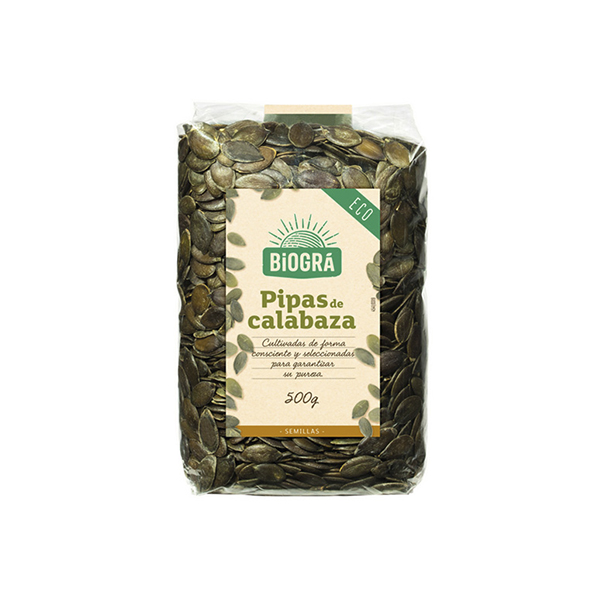 PIPAS DE CALABAZA Biogra (250 g)