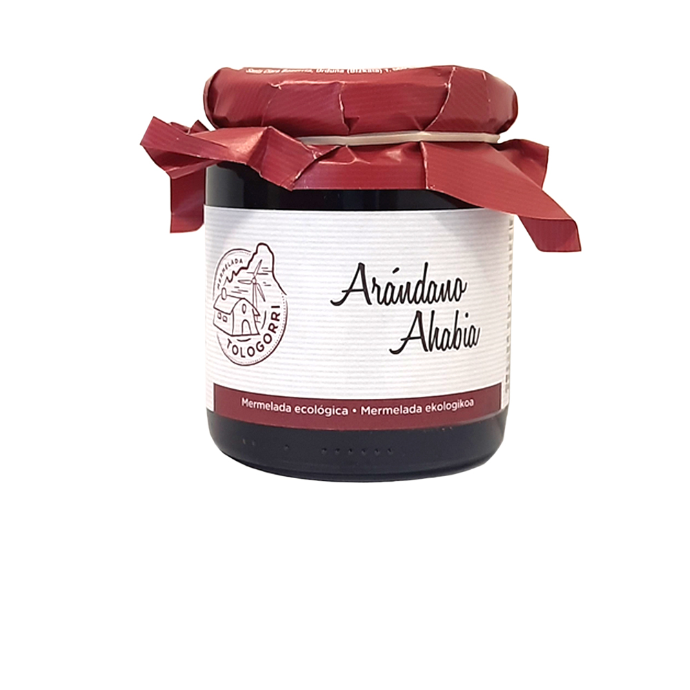 MERMELADA DE ARANDANO Tologorri (270 g)