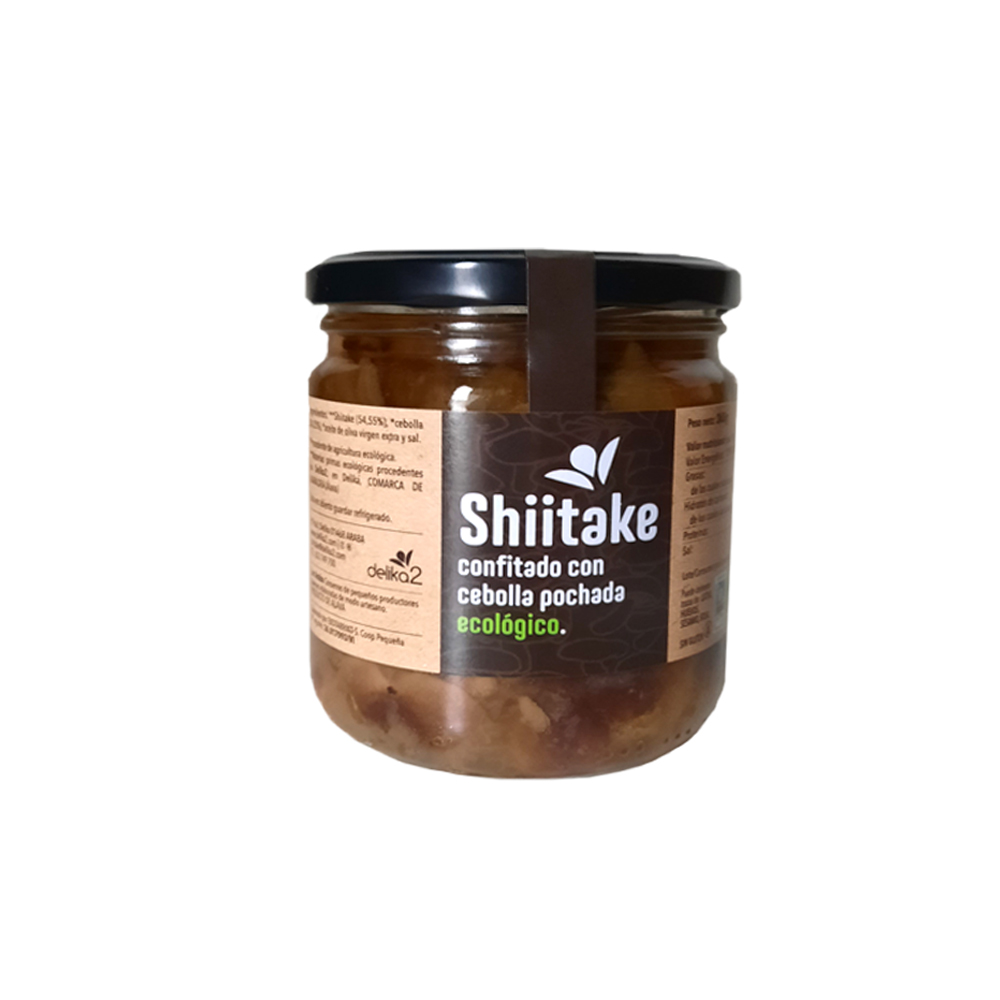 SETA SHIITAKE CONFITADA CON CEBOLLA POCHADA Delika2 (356 g)