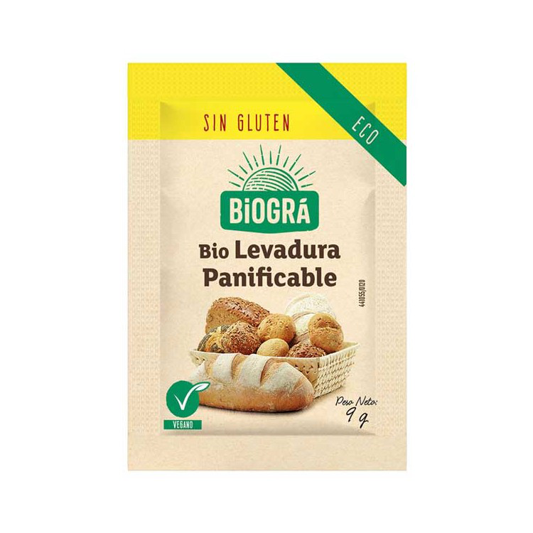LEVADURA PANIFICABLE Biogra (9 g)