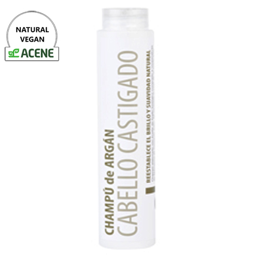 CHAMPU DE ARGAN CABELLO CASTIGADO Equimercado (250 ml)