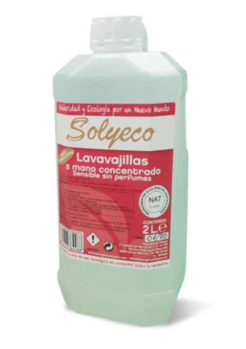  ESKUZKO ONTZI-GARBIGAILU KONTZENTRATU SENTIKORRA Solyeco (2 L)*
