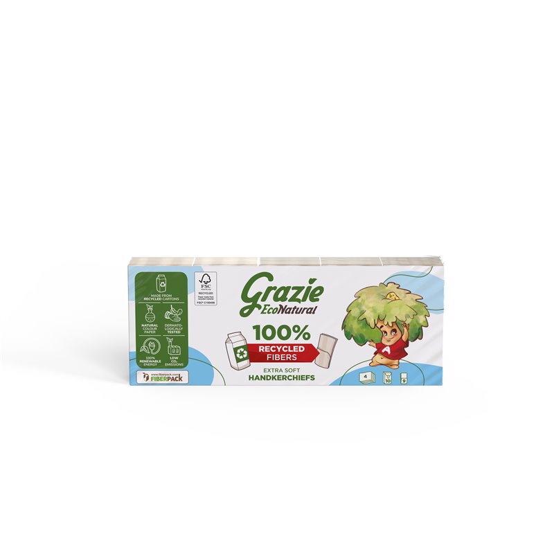 PAÑUELOS DE PAPEL Lucart (10 paquetes)