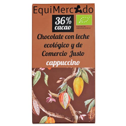 TXOKOLATEA ESNEAREKIN %36 CAPUCCINO Equimercado (80 g)
