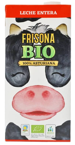 LECHE ENTERA Frisona Bio (1 L)