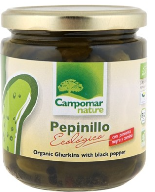 PEPINILLOS Campomar nature (190 gr)