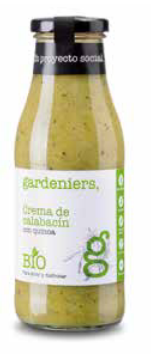 CREMA DE CALABACIN CON QUINOA Gardeniers (490 gr)