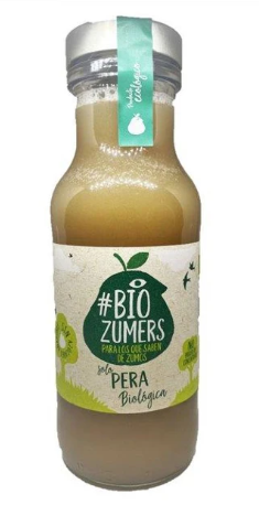 ZUMO DE PERA Biozumers (0,75 L) Cad 31/5.