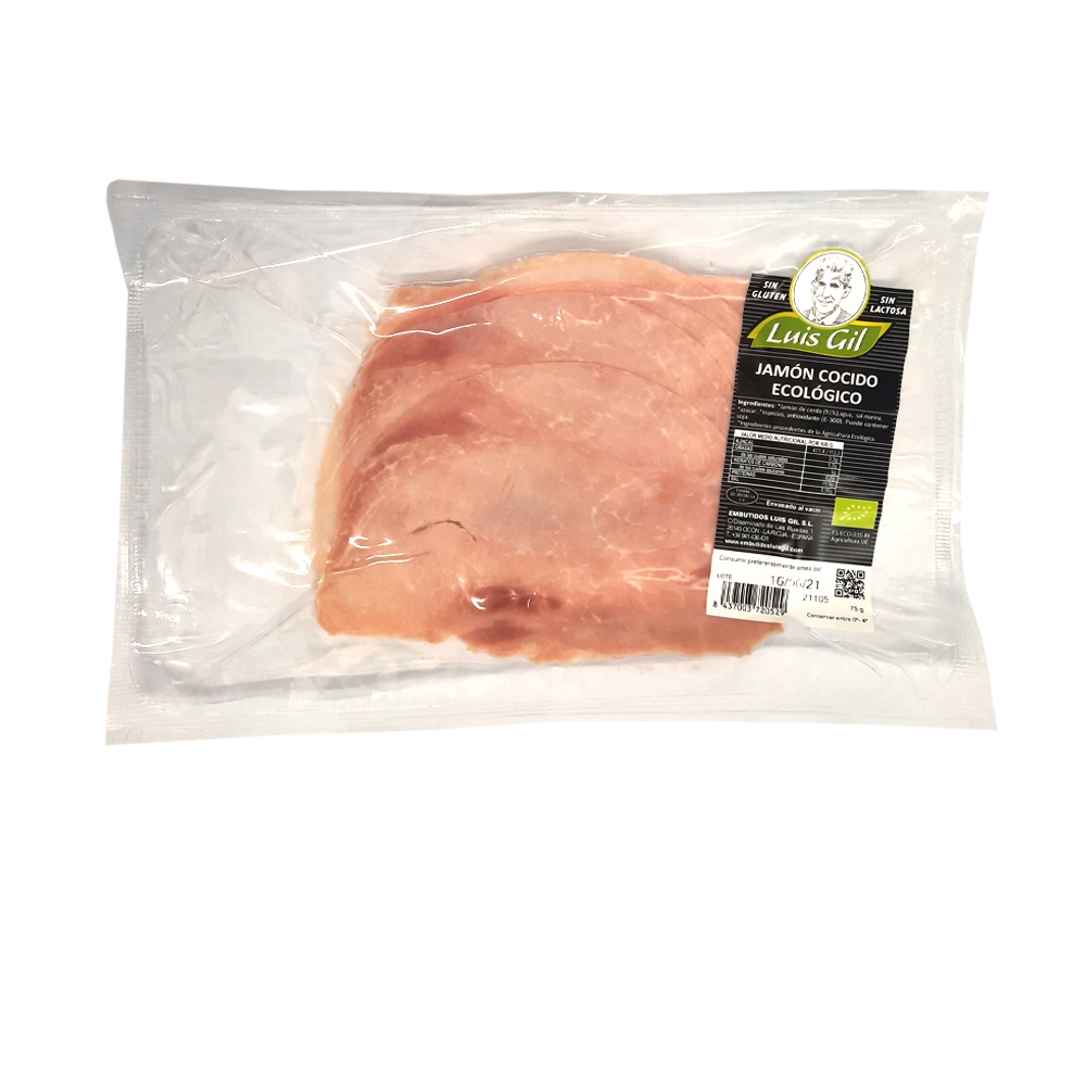 JAMON COCIDO EXTRA Luis Gil (75 g) Cad 7/3