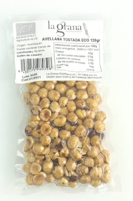 AVELLANA TOSTADA La Grana (200 gr)