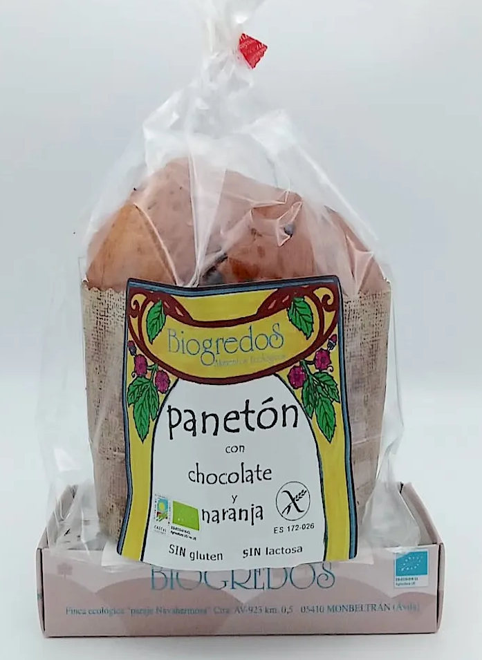 PANETON SIN GLUTEN Biogredos (360 g)