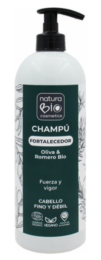 CHAMPU FORTALECEDOR OLIVA & ROMERO Naturabio (740 ml)