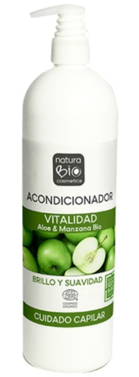  ALOE VERA ETA MANZANA BIZITASUN EGOKITZAILEA Naturabio (500 ml)