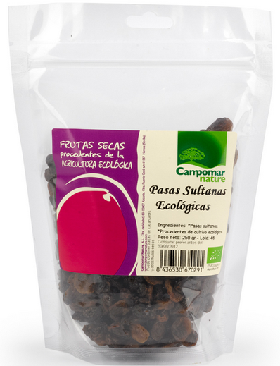 PASAS SULTANAS Campomar nature (250 g)