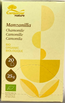 MANZANILLA DULCE INFUSION Campomar Nature (20 bolsitas)