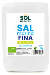 SAL MARINA DEL MEDITERRÁNEO Sol Natural (1 Kg)