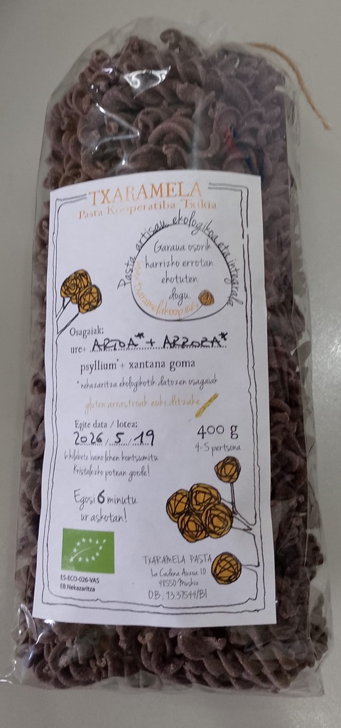 ARTO ETA ARROZ KIRIBILAK Txaramela Pasta (400 g)
