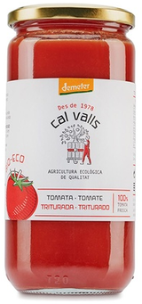 TOMATE TRITURADO NATURAL SIN GLUTEN Cal Valls (670 g)