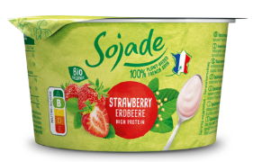 POSTRE DE FRESA Sojade (150 g) Cad. 4/10