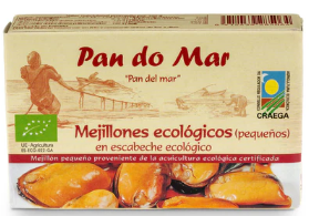 MEJILLONES EN ESCABECHE Pandomar (120 g)