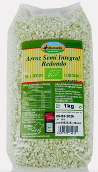 [2030020] ARROZ SEMI-INTEGRAL REDONDO El Alcaraván (1 kg)