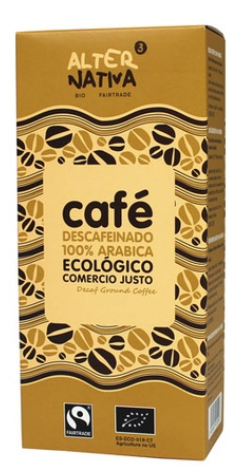 [2040040] CAFE DESCAFEINADO MOLIDO Alternativa3 (250 g)