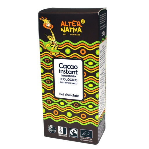 [2051010] CACAO INSTANTANEO AZUCARADO Alternativa3 (250 g)