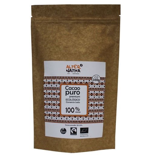[2051050] CACAO PURO DESGRASADO Alternativa (350 gr)