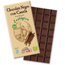 [2051100] CHOCOLATE NEGRO CON CANELA Sole (100 gr)