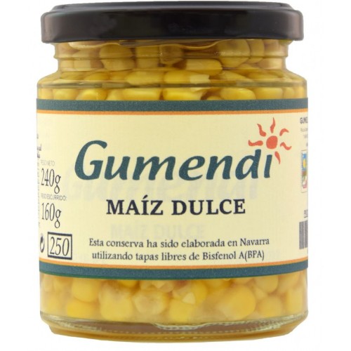[2074030] MAIZ EN CONSERVA Gumendi (240 g)