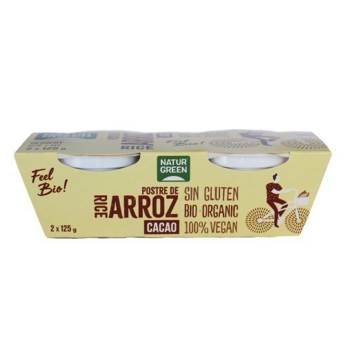[3070040] POSTRE ARROZ Y CHOCOLATE Natugreen (2 x 125 g)