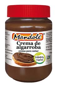 [2051190] CREMA DE ALGARROBA Y AVELLANA Mandole (375 gr)