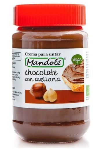[2051200] CREMA DE CACAO CON AVELLANAS Mandole (325 gr)