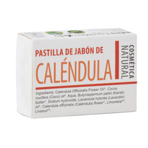 [3300025] PASTILLA DE JABON DE CALENDULA Equimercado (85 g)