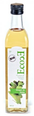 [2070061] VINAGRE DE SIDRA DE MANZANA Ecovinal (500 ml)