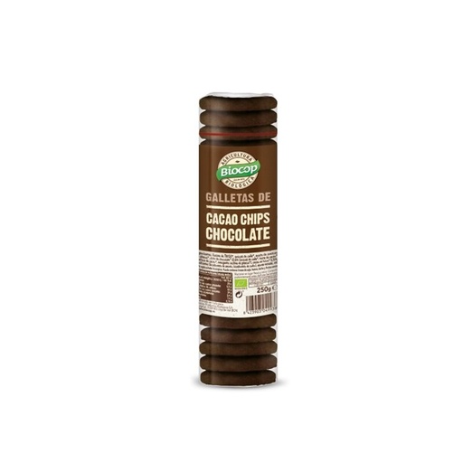 [1030313] GALLETAS DE CACAO CHIPS CHOCO Biocoop (250 g)